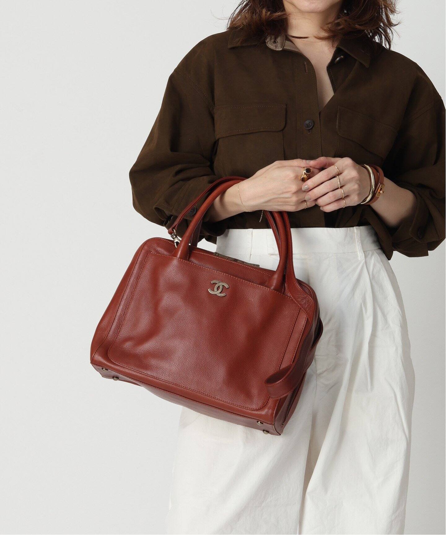 VINTAGE CHANEL/シャネル】2wayバッグ（ボストンバッグ）｜DECOUVERTE  