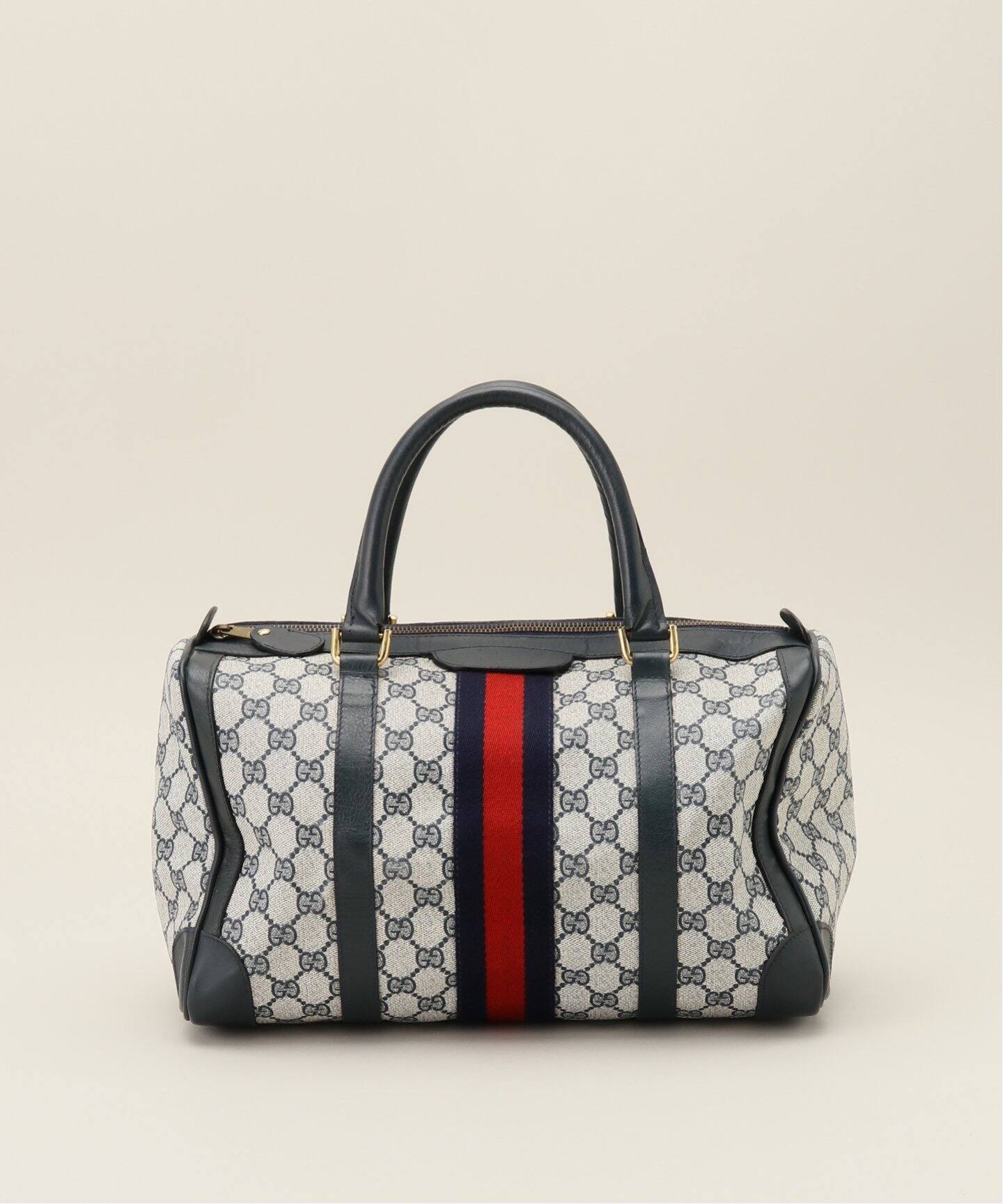VINTAGE GUCCI/グッチ】GG ボストンバッグ 33（ボストンバッグ