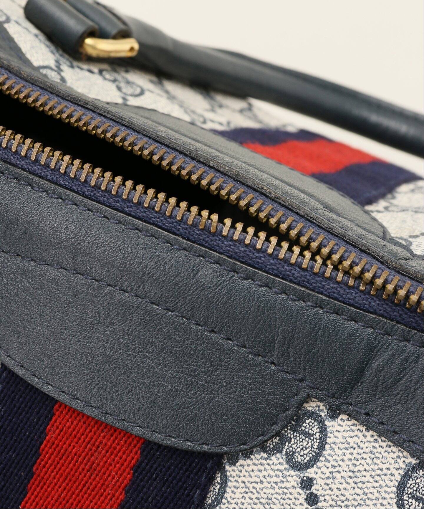 VINTAGE GUCCI/グッチ】GG ボストンバッグ 33（ボストンバッグ