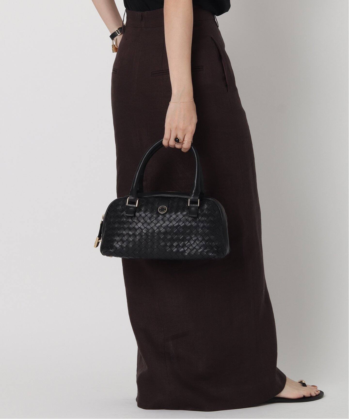 VINTAGE BOTTEGA VENETA/ボッテガ ヴェネタ】Intrecciato boston bag 