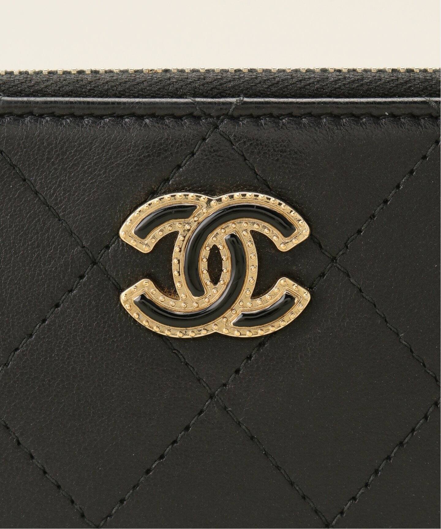 VINTAGE CHANEL/シャネル】マトラッセチェーンウォレット（ショルダー  