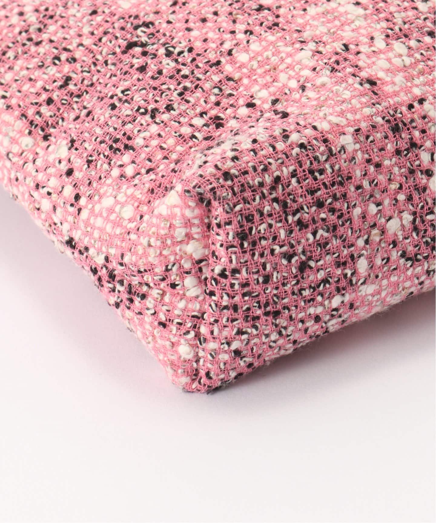 CHANEL マルチカラーツイード　ピンク　トートバッグ　スパンコール　1点のみ VINTAGE CHANEL/シャネル】パンチング ロゴトートバッグ（トートバッグ