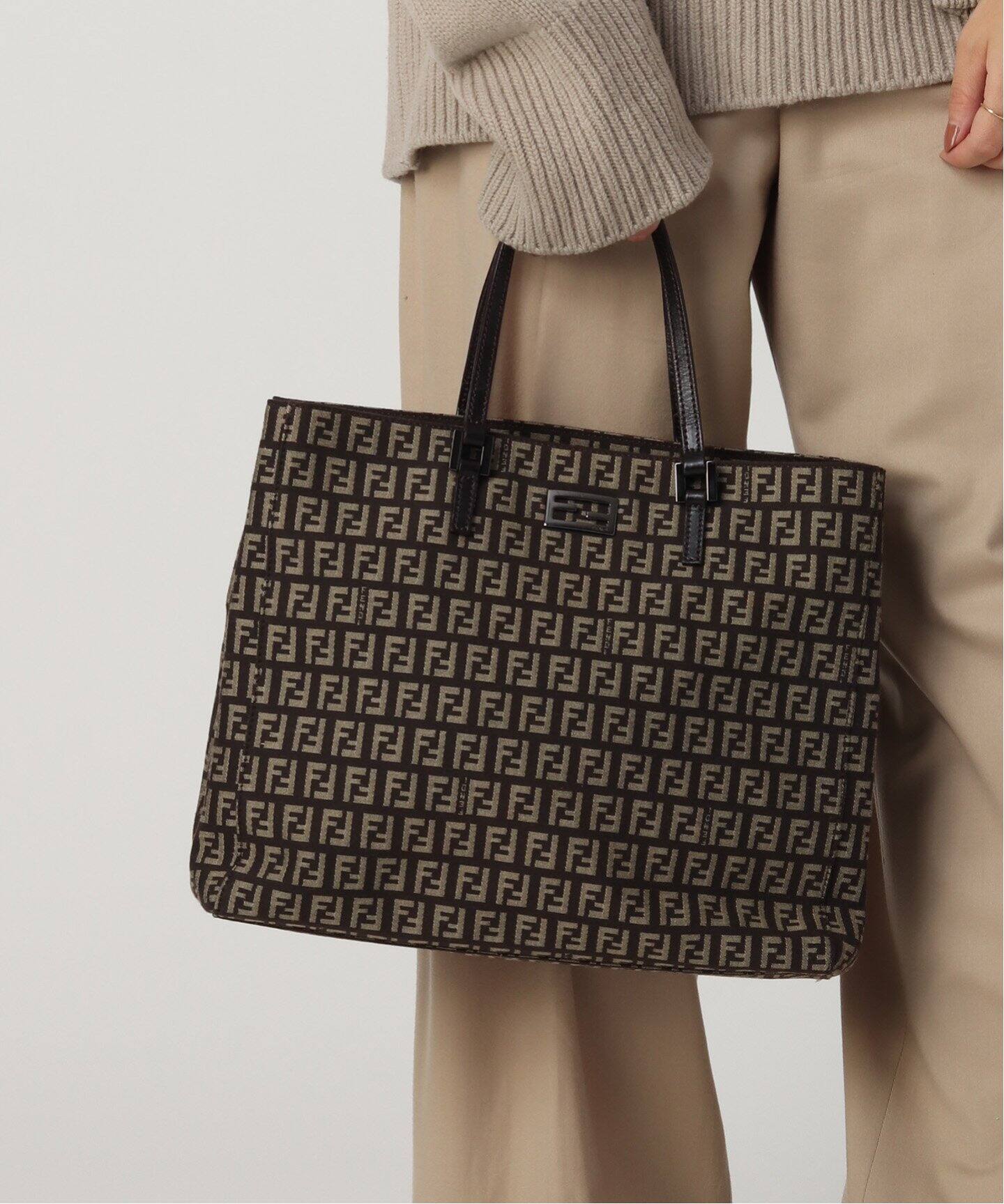 VINTAGE FENDI/フェンディ】Zucchino トートバッグ（トートバッグ 