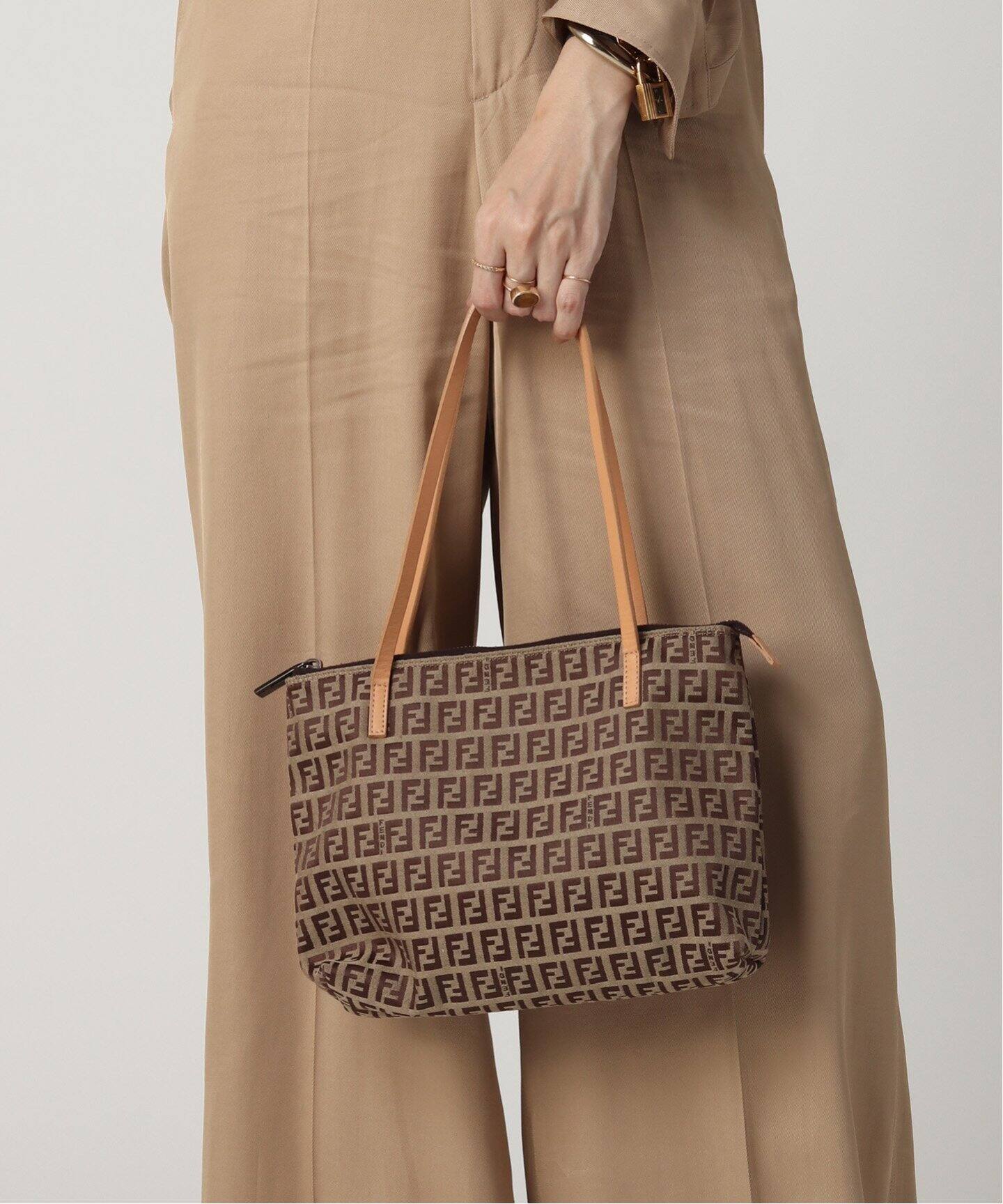 VINTAGE FENDI/フェンディ】Zucchino トートバッグ（トートバッグ 