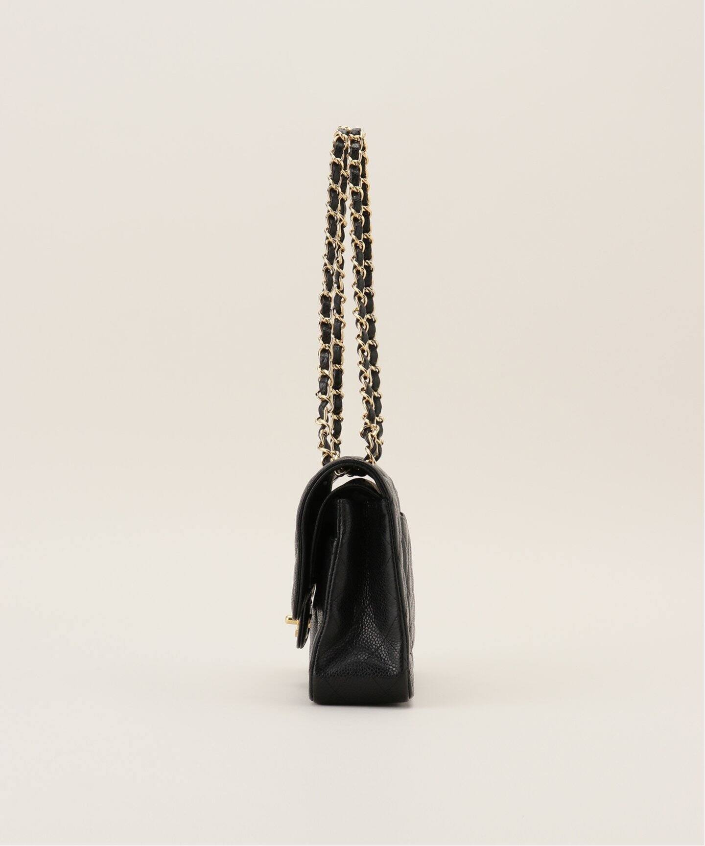 VINTAGE CHANEL/シャネル】マトラッセチェーンショルダーバッグ 25 cv  