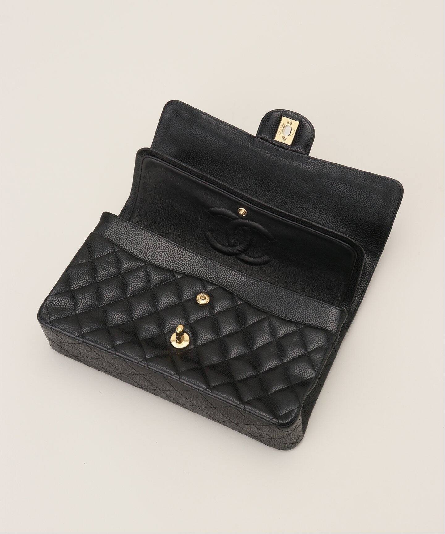 VINTAGE CHANEL/シャネル】マトラッセチェーンショルダーバッグ 25 cv  