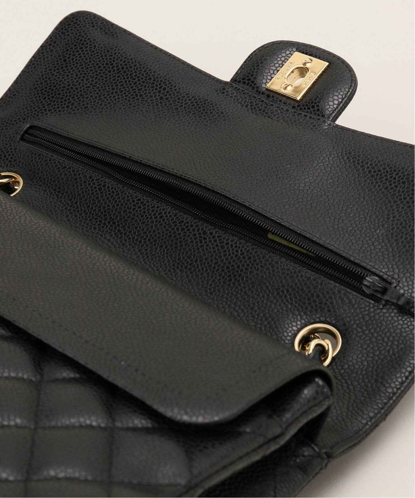 VINTAGE CHANEL/シャネル】マトラッセチェーンショルダーバッグ 25 cv 