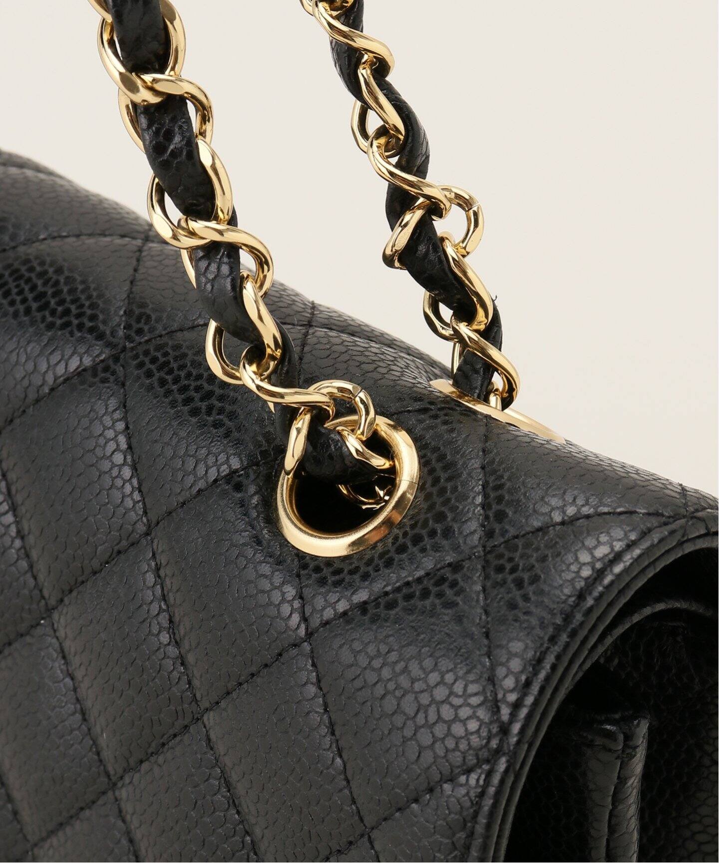 VINTAGE CHANEL/シャネル】マトラッセチェーンショルダーバッグ 25 cv 