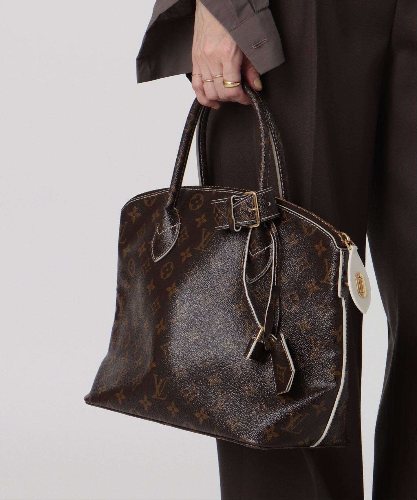 VINTAGE LOUIS VUITTON/ルイ ヴィトン】Lockit pm（ハンドバッグ