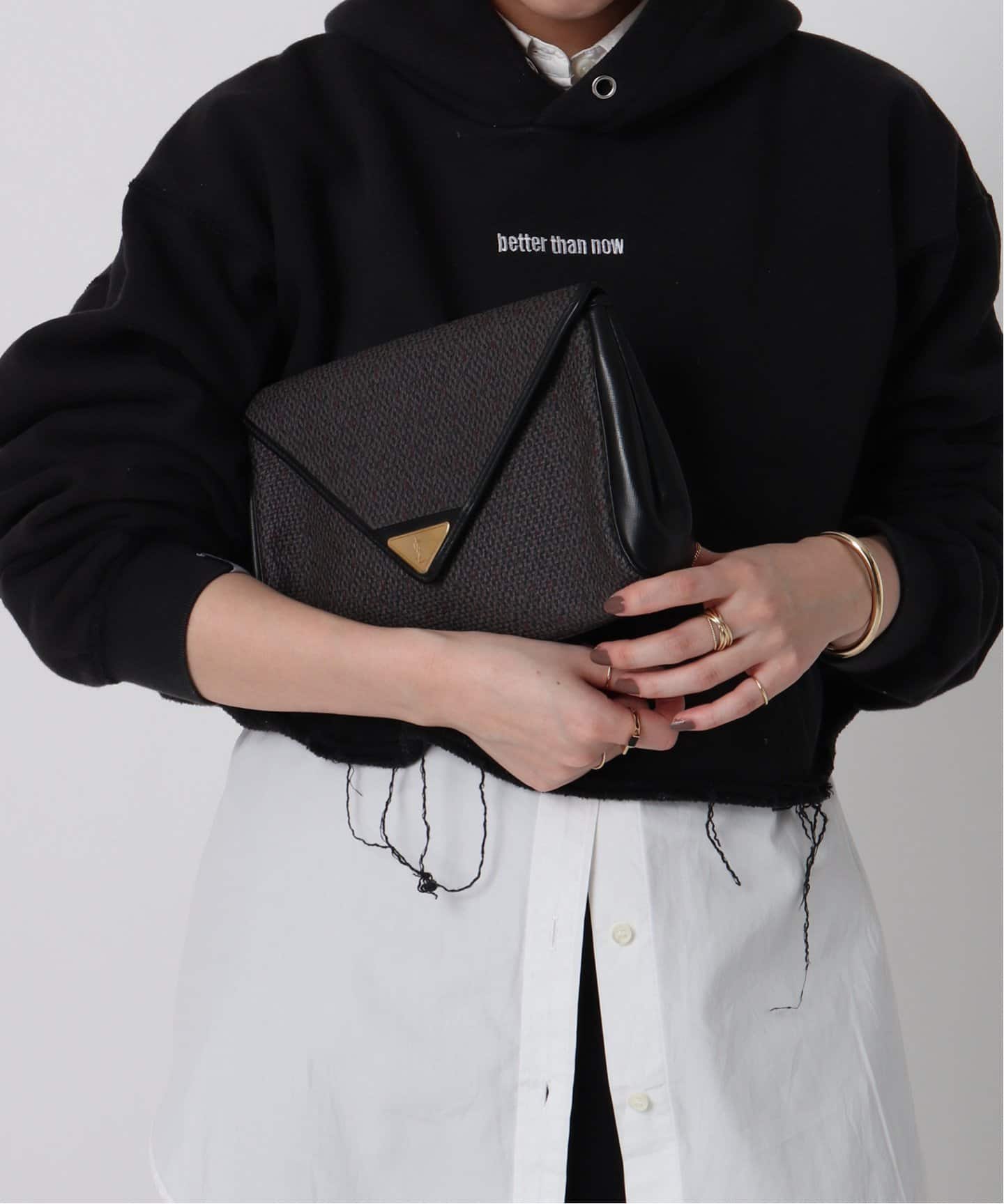 VINTAGE YSL/イヴ サンローラン】クラッチバッグ（クラッチ