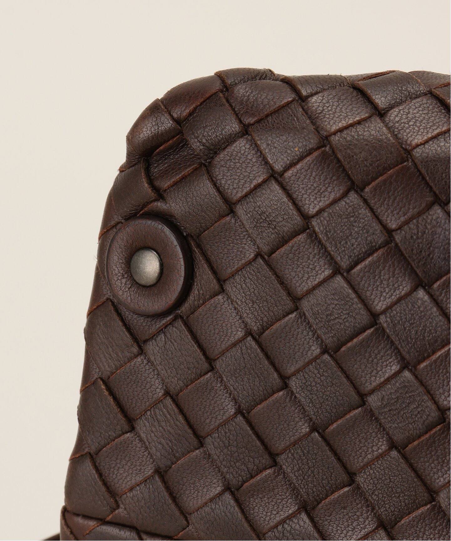 ✨希少✨ボッティガベネタ　ビンテージ　ボストンバッグ　ハンドバッグB38 VINTAGE BOTTEGA VENETA/ボッテガ ヴェネタ】Intrecciato boston