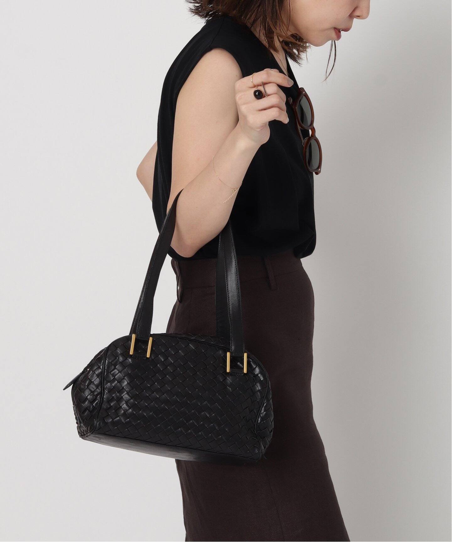 新品・未使用 鑑み 美品 ボッテガヴェネタ ボストンバッグ ショルダー  