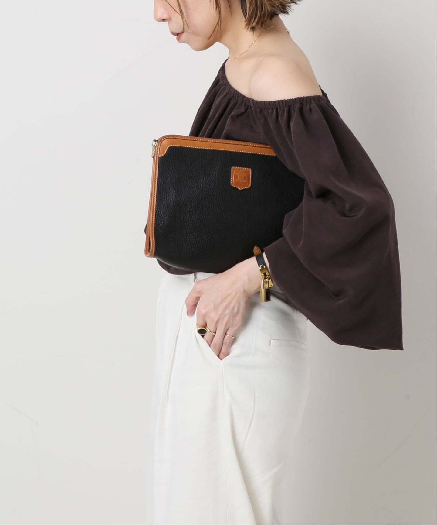 VINTAGE CELINE/セリーヌ】クラッチバッグ（クラッチバッグ 