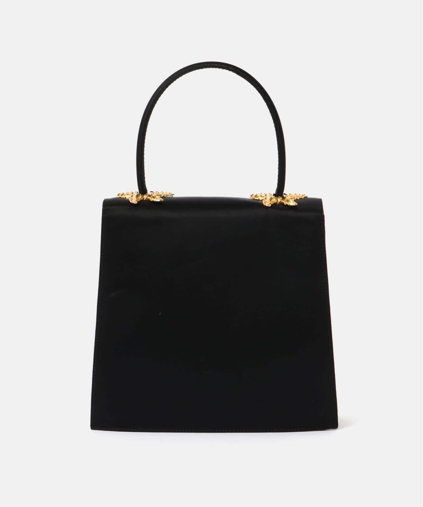 ヴィンテージ レア CELINE ブラック ハンドバッグ ダストバッグ付き