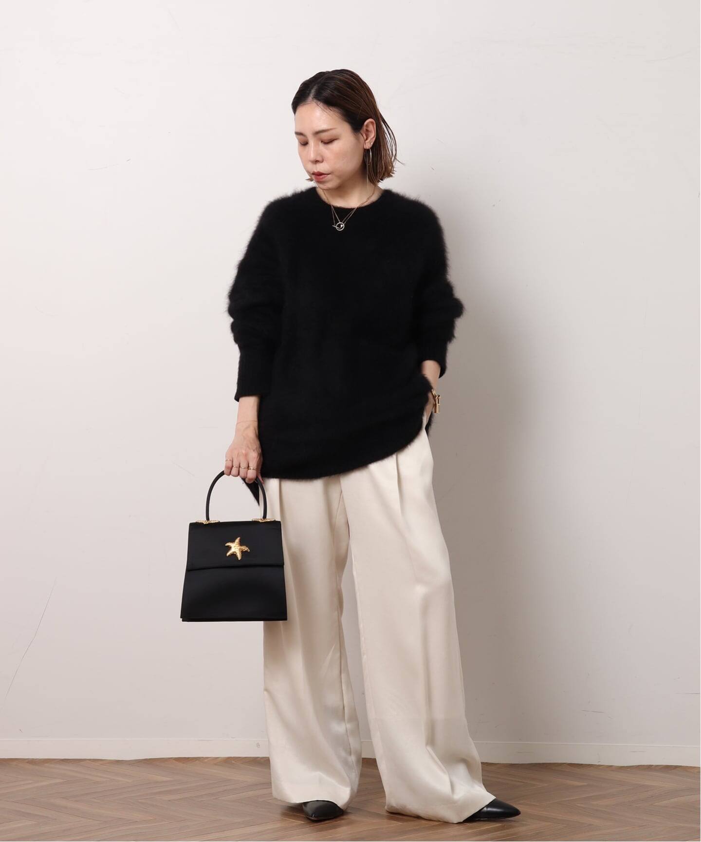 VINTAGE CELINE/セリーヌ】ハンドバッグ starfish（ハンドバッグ