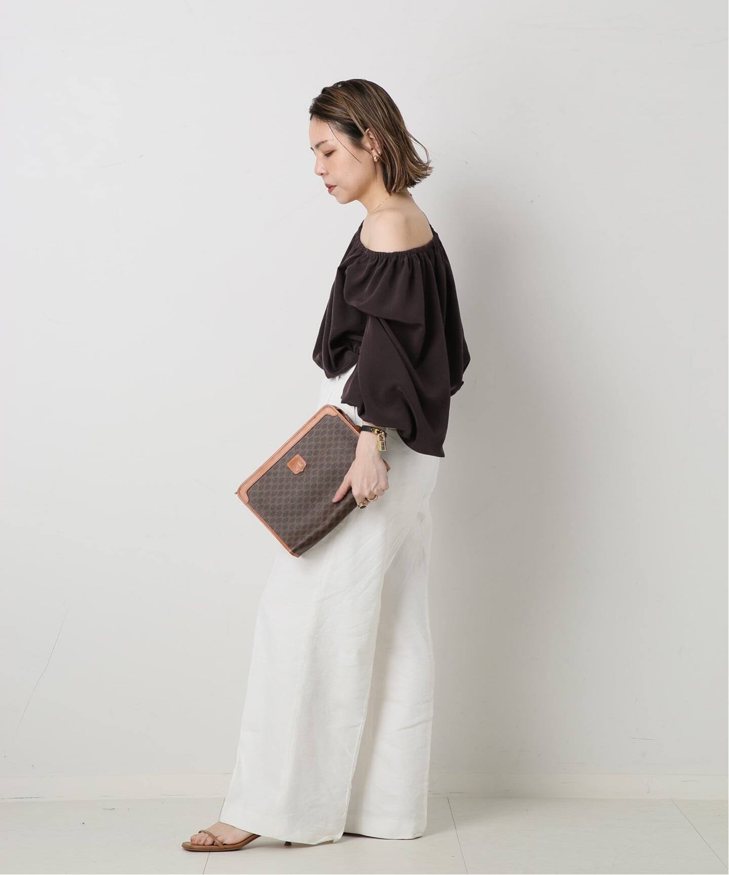 VINTAGE CELINE/セリーヌ】マカダム クラッチバッグ（クラッチバッグ 