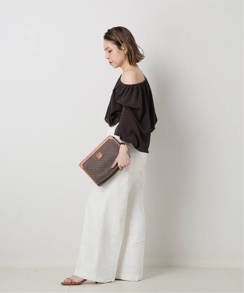 VINTAGE CELINE/セリーヌ】マカダム クラッチバッグ（クラッチバッグ 