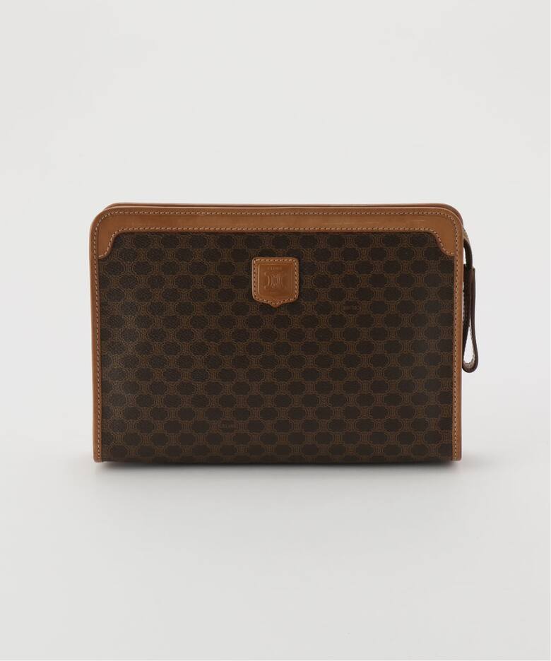 VINTAGE CELINE/セリーヌ】マカダム クラッチバッグ（クラッチバッグ 