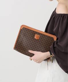 VINTAGE CELINE/セリーヌ】マカダム クラッチバッグ（クラッチバッグ 