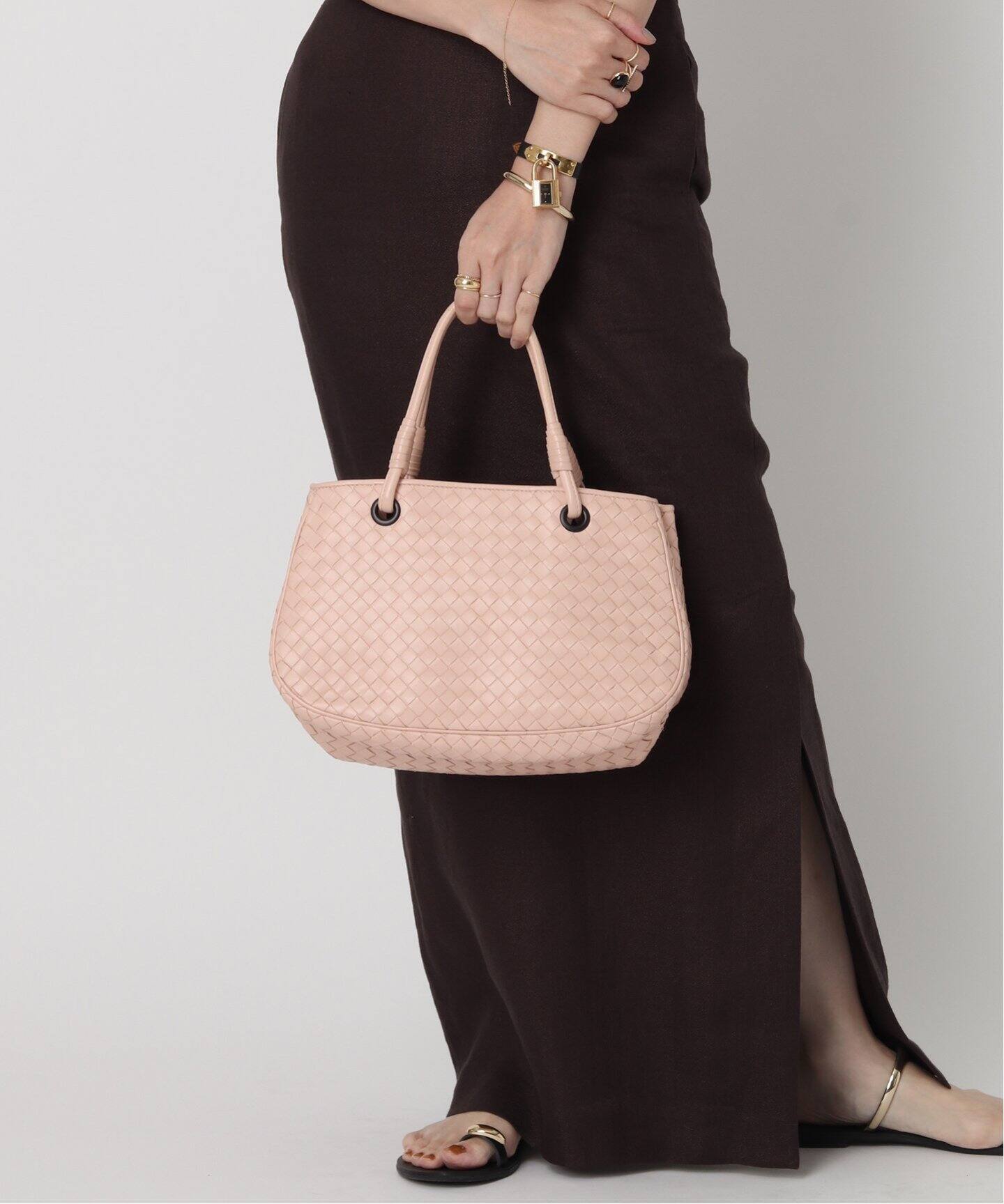 VINTAGE BOTTEGA VENETA/ボッテガ ヴェネタ】Intrecciato hand bag 
