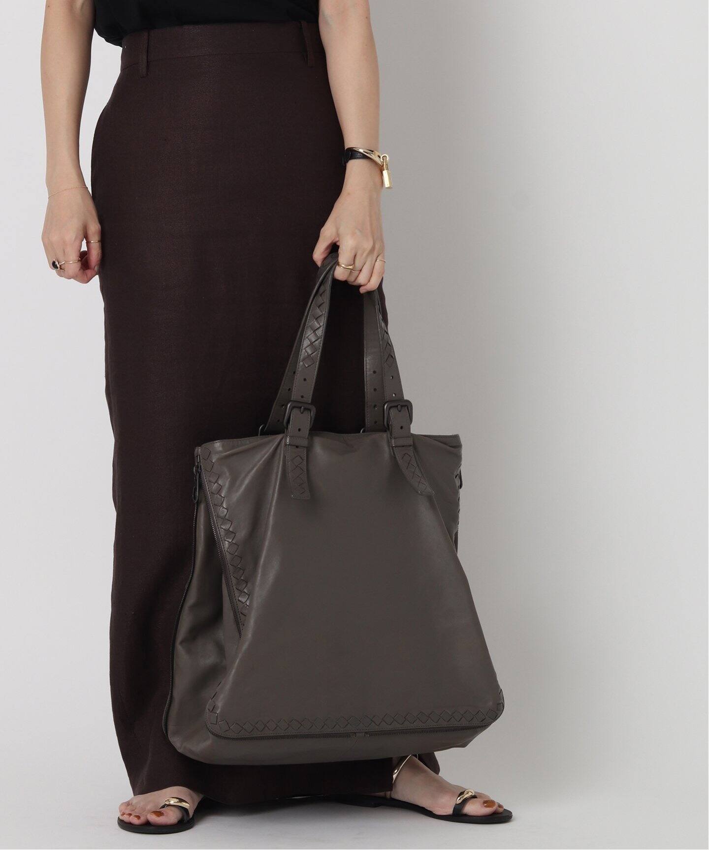 VINTAGE BOTTEGA VENETA/ボッテガ ヴェネタ】トートバッグ（トート  