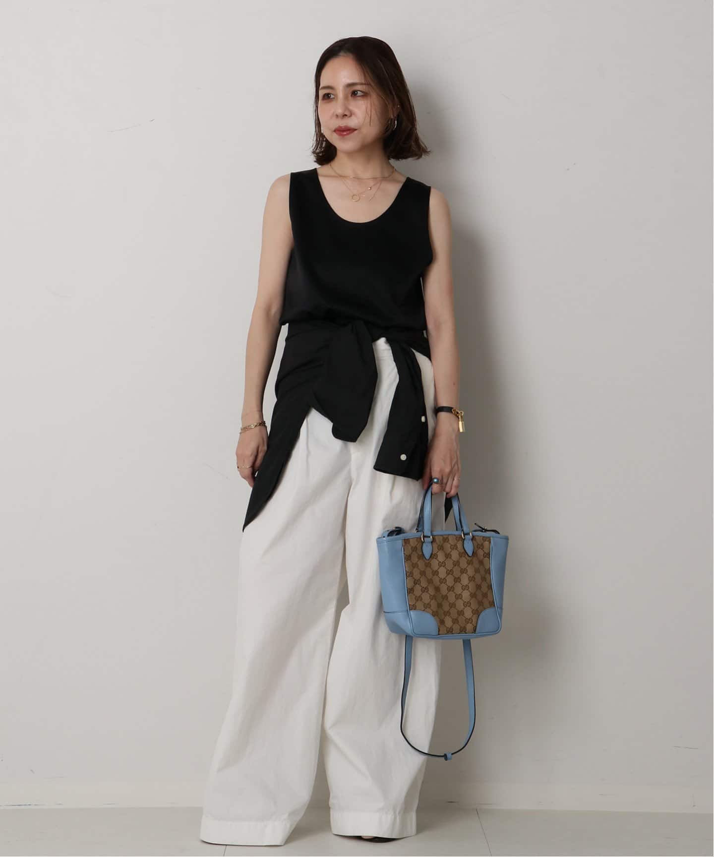 【VINTAGE】GUCCI 2way ハンドバッグ VINTAGE GUCCI/グッチ】2wayバッグ gg（トートバッグ