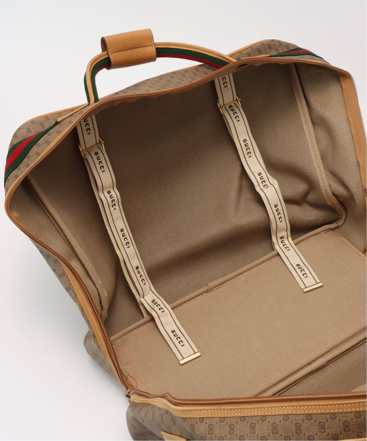 VINTAGE GUCCI /グッチ】ボストンバッグ micro gg（ボストンバッグ