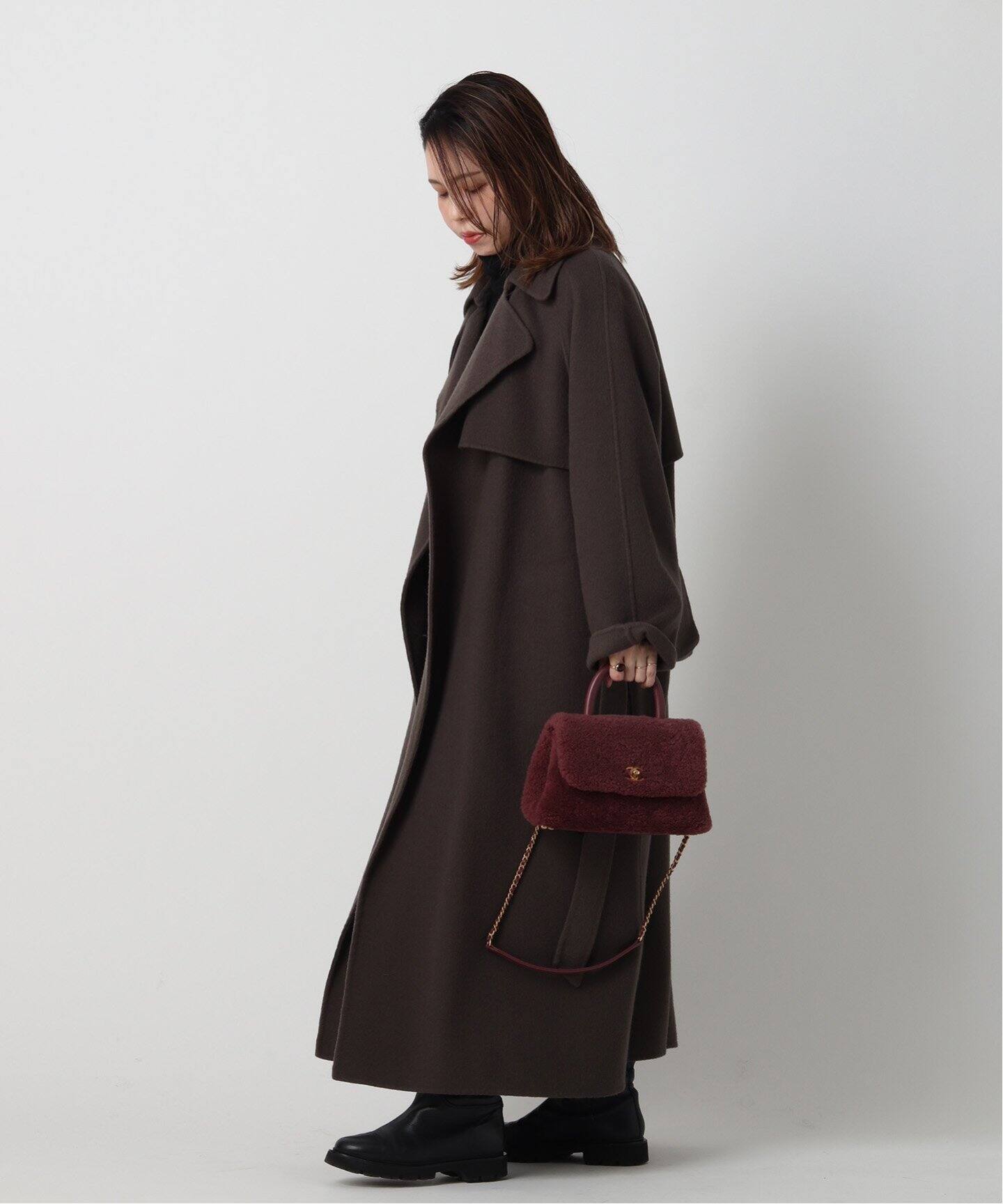 VINTAGE CHANEL/シャネル】ボア 2wayバッグ（ショルダーバッグ 