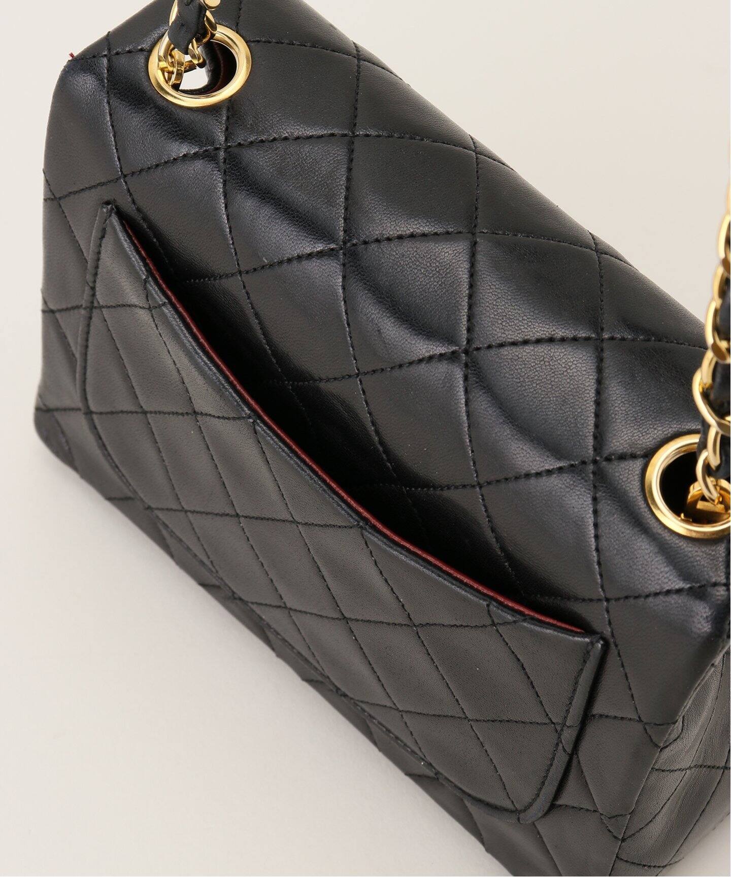 VINTAGE CHANEL/シャネル】 ミニマトラッセチェーンショルダーバッグ  