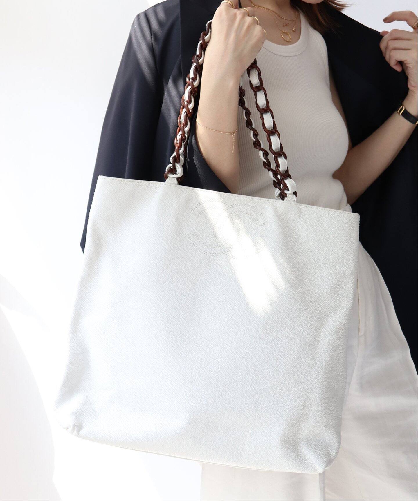 VINTAGE CHANEL/シャネル】トートバッグ（トートバッグ）｜DECOUVERTE  