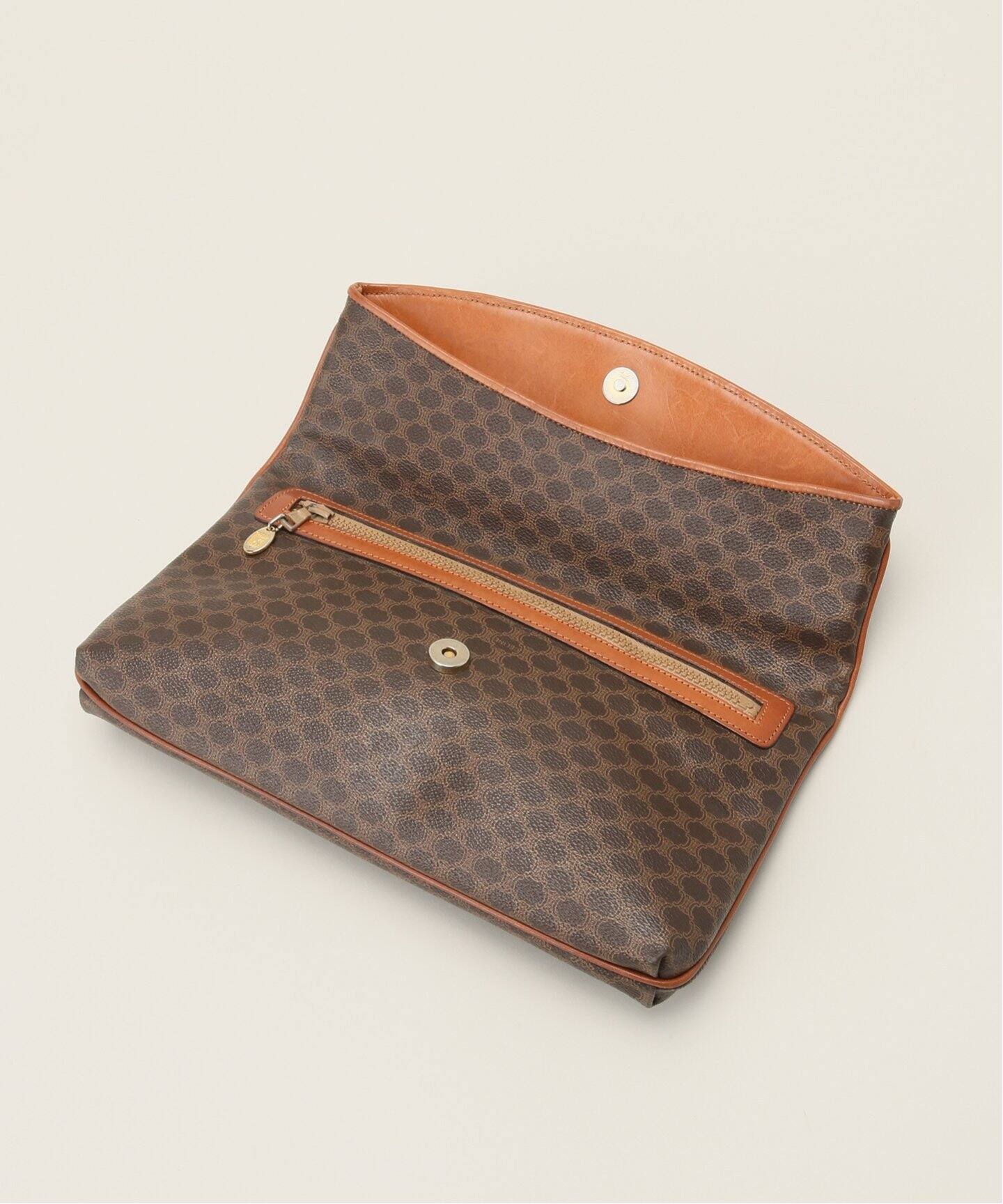 VINTAGE CELINE/セリーヌ】マカダム クラッチバッグ（その他バッグ  