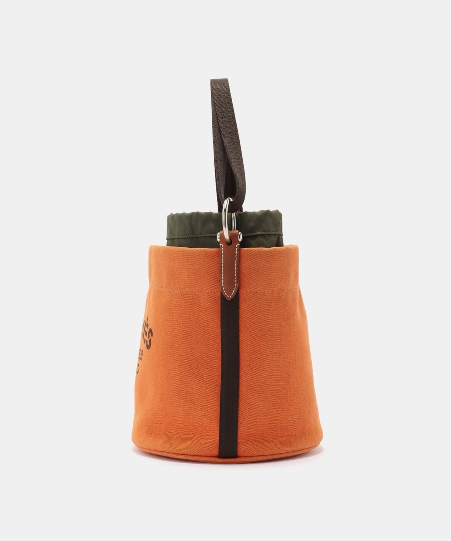 【箱、保存袋付き】HERMES ショルダーバッグ ベージュ/オレンジ エルメス Hermes HERMES ポーチバッグ BRIDE A BRAC PM H104222M