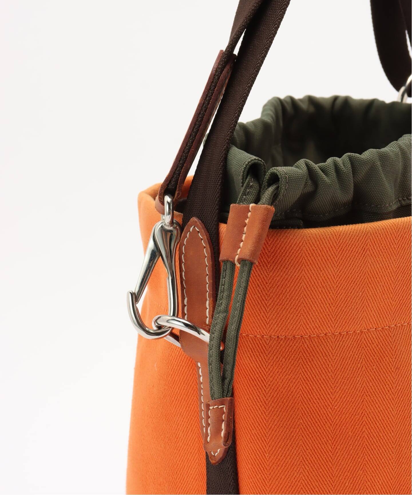 【HERMES】エルメス サック デ パンサージュ キャンバス オレンジ ユニセックス ショルダーバッグ HERMES（エルメス） トートバッグ サック ド パンサージュ グルーム