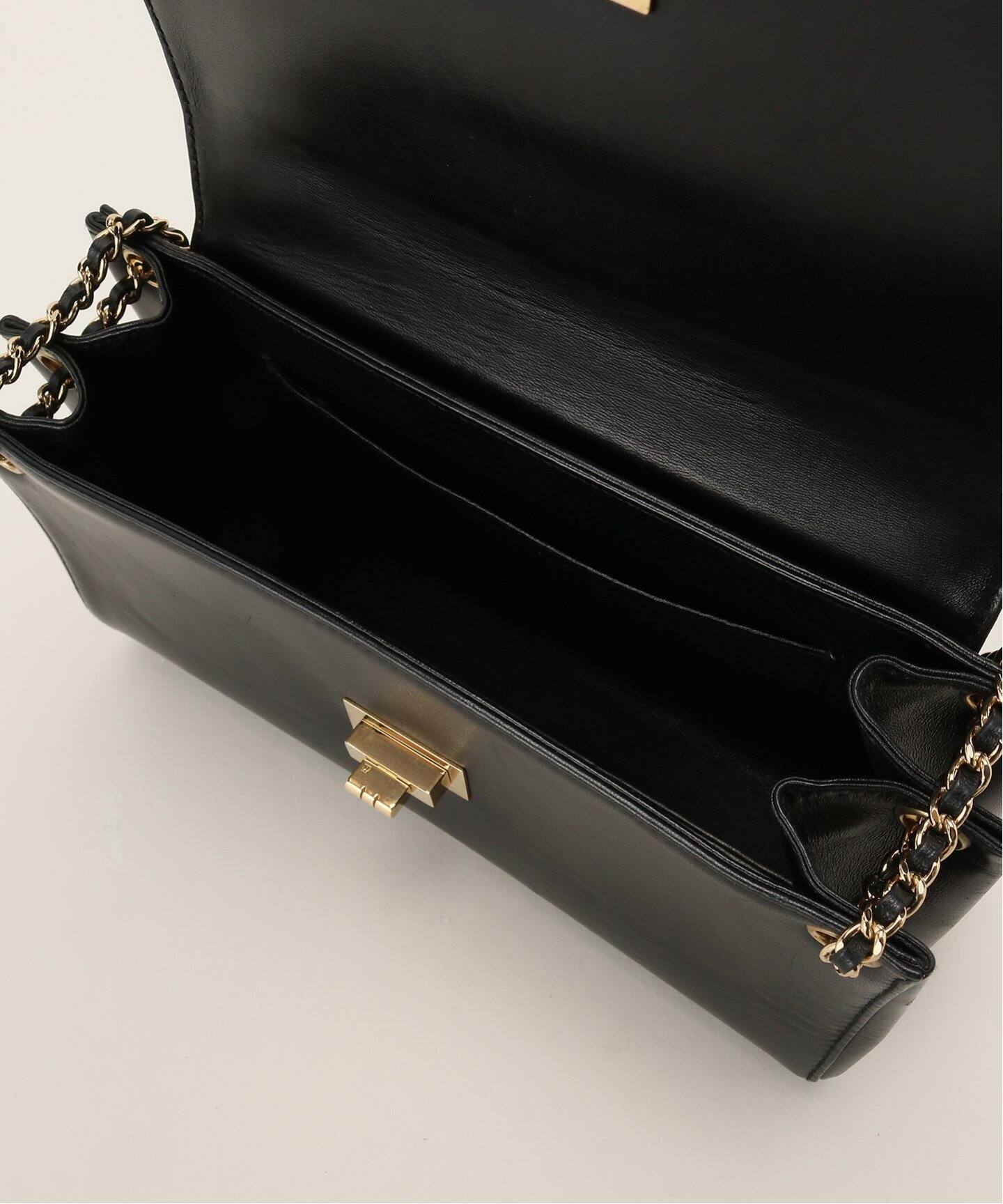 VINTAGE CHANEL/シャネル】チョコバー チェーンショルダーバッグ  