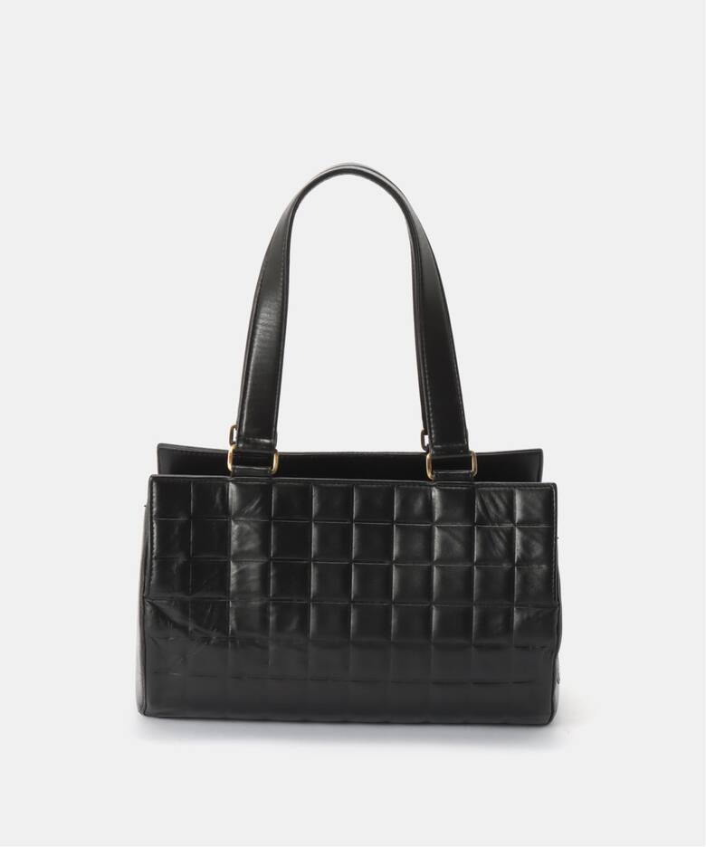 VINTAGE CHANEL/シャネル】Choco bar ハンドバッグ 27（ボストンバッグ 
