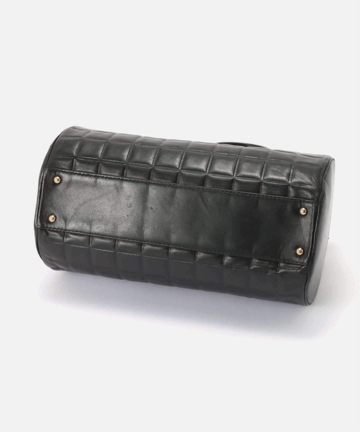 VINTAGE CHANEL/シャネル】Choco bar ハンドバッグ 27（ボストンバッグ