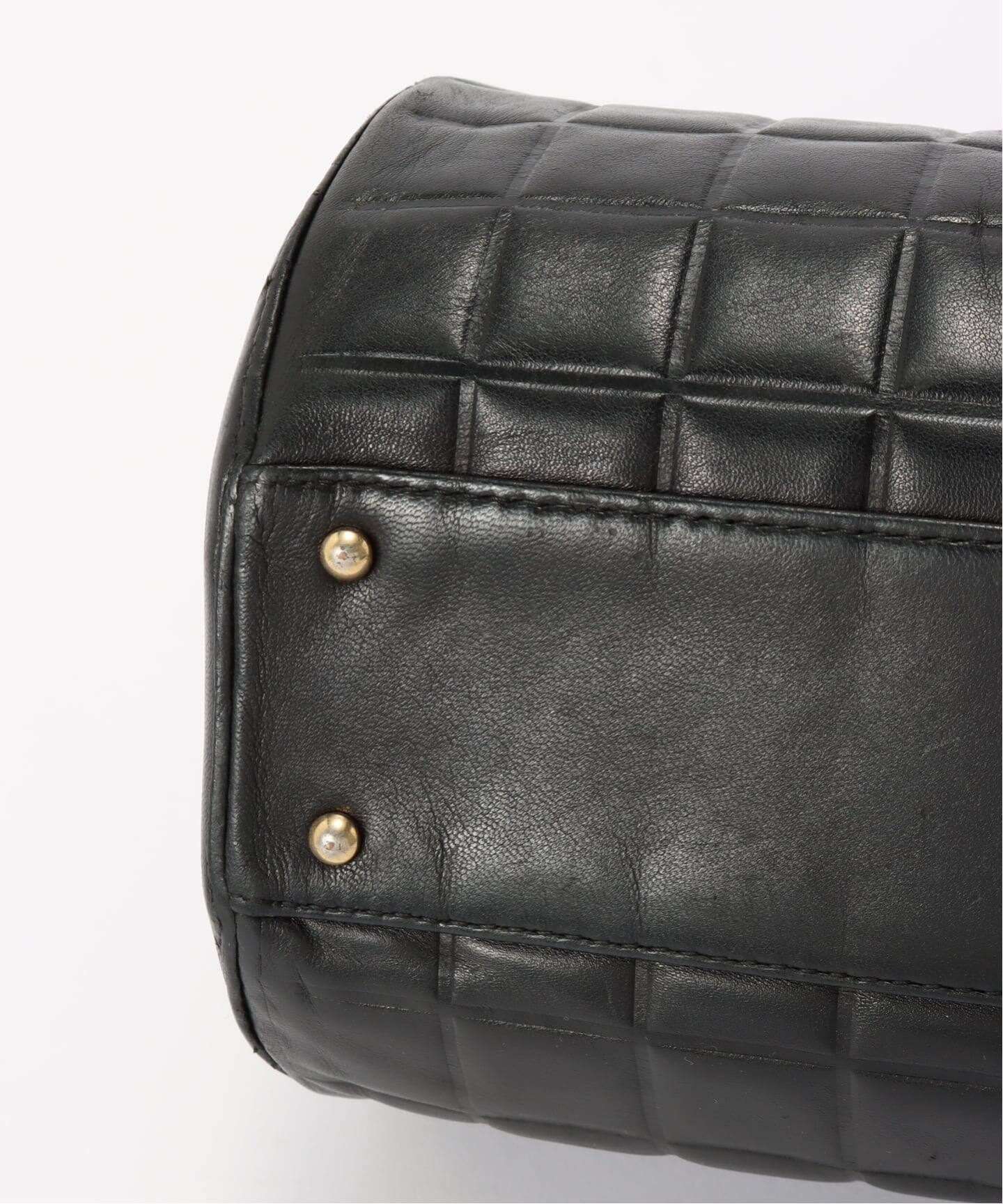 VINTAGE CHANEL/シャネル】Choco bar ハンドバッグ 27（ボストンバッグ