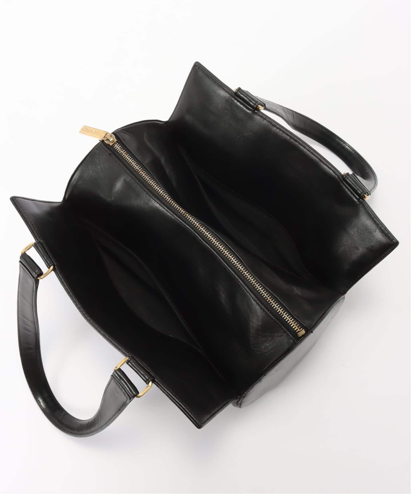 VINTAGE CHANEL/シャネル】Choco bar ハンドバッグ 27（ボストンバッグ