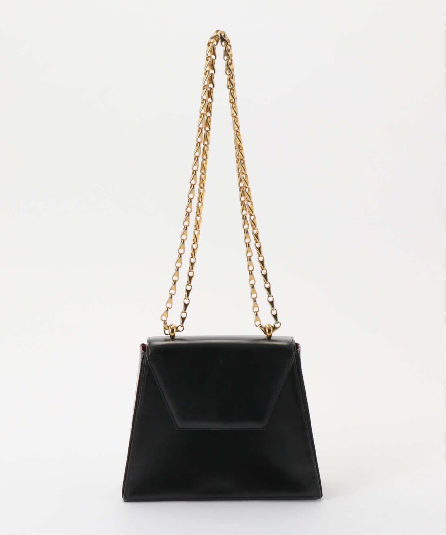 VINTAGE CELINE/セリーヌ】チェーンセミショルダーバッグ（ショルダー