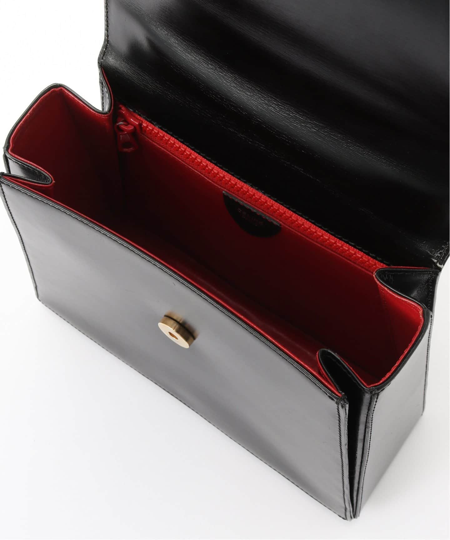 CELINE セリーヌ ビンテージ ベルベット スカート 42 ゴールドチェーン VINTAGE CELINE/セリーヌ】チェーンセミショルダーバッグ