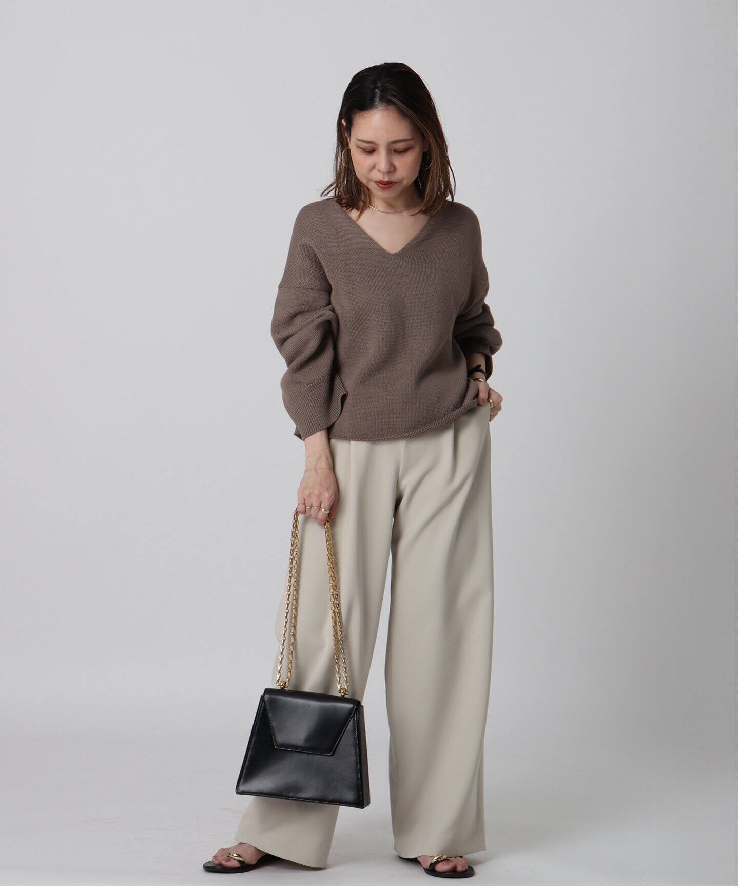 VINTAGE CELINE/セリーヌ】チェーンセミショルダーバッグ（ショルダー