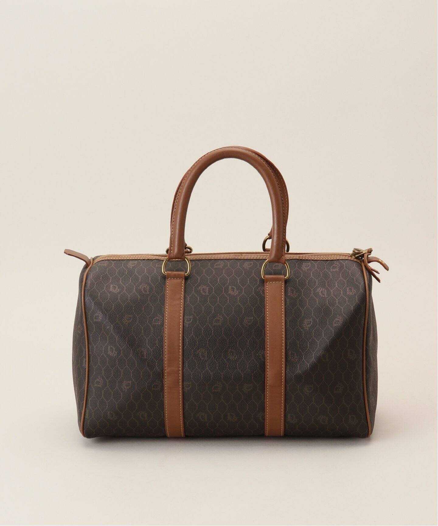 VINTAGE DIOR/ディオール 】boston 37 honeycomb（ボストンバッグ  