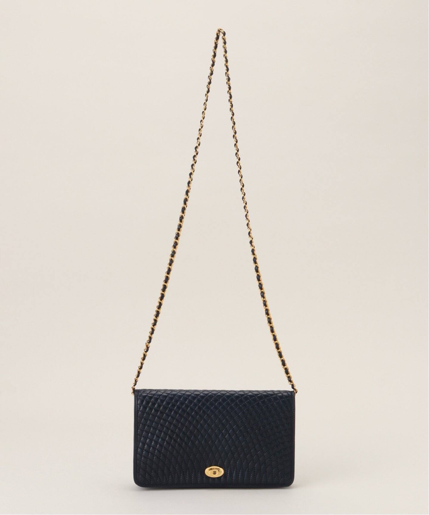 VINTAGE BALLY/バリー】チェーンショルダーバッグ（ショルダーバッグ  