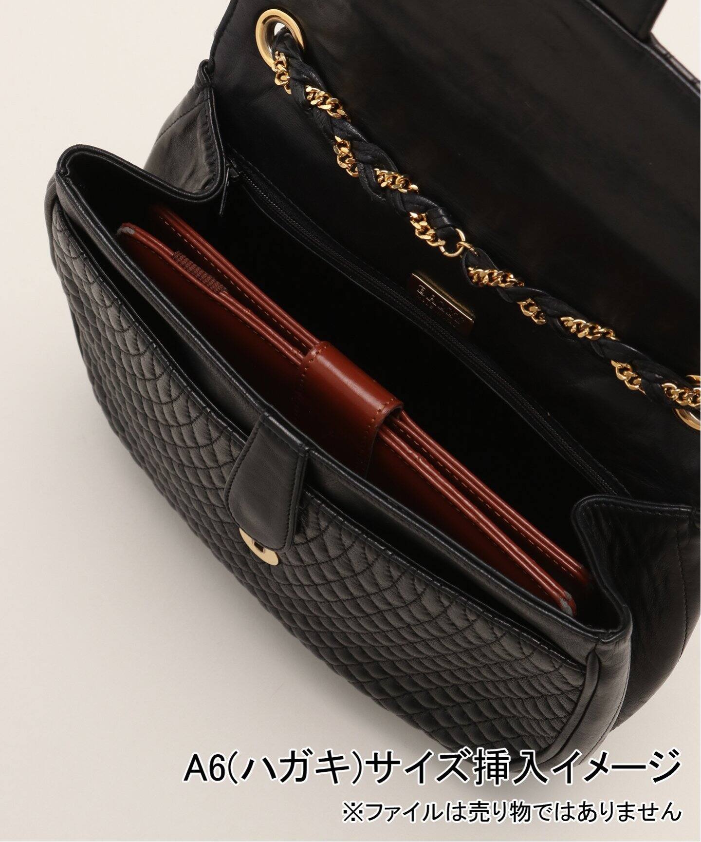 VINTAGE BALLY/バリー】チェーンショルダーバッグ（ショルダーバッグ 