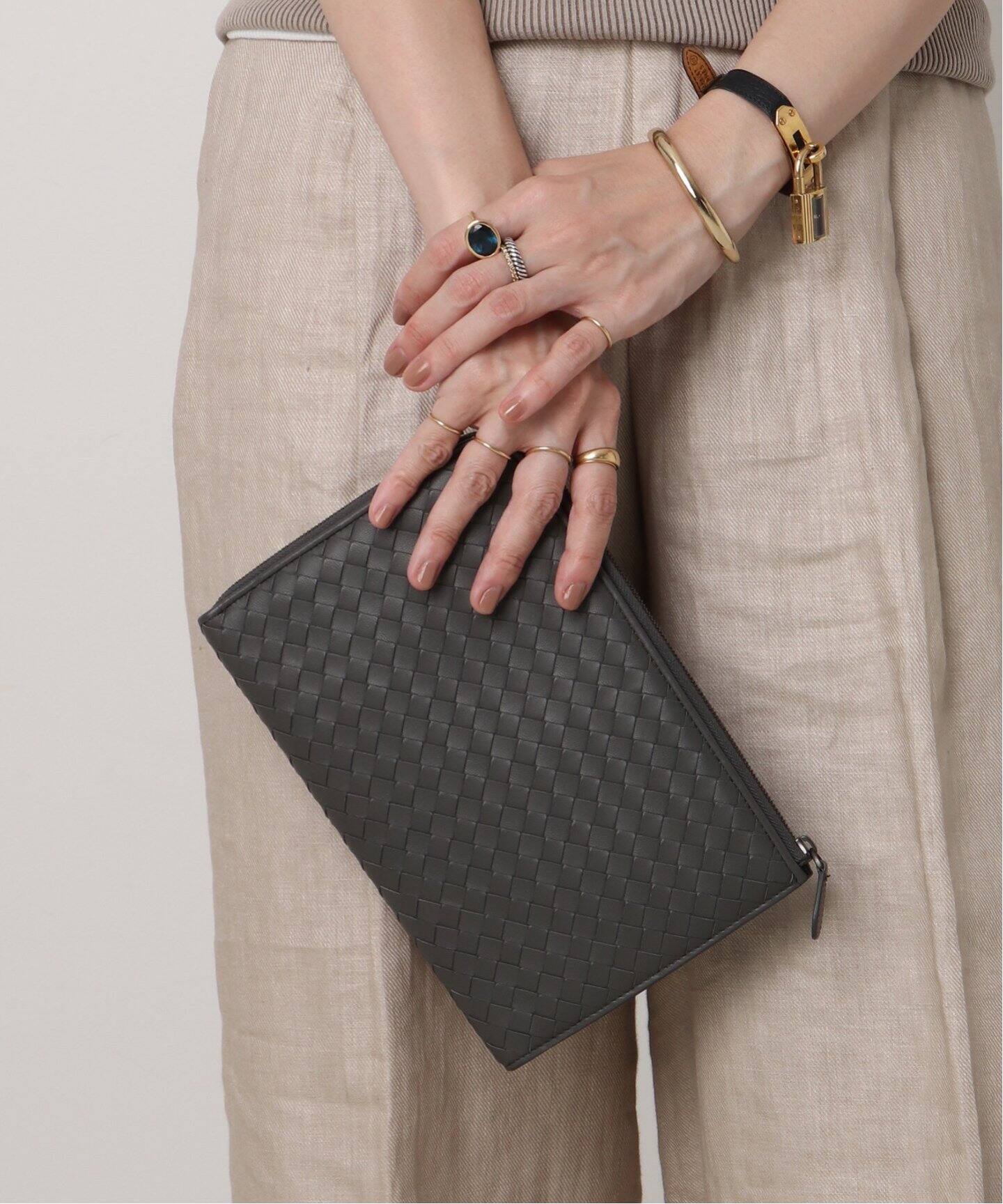 VINTAGE BOTTEGA VENETA/ボッテガ ヴェネタ】クラッチバッグ 