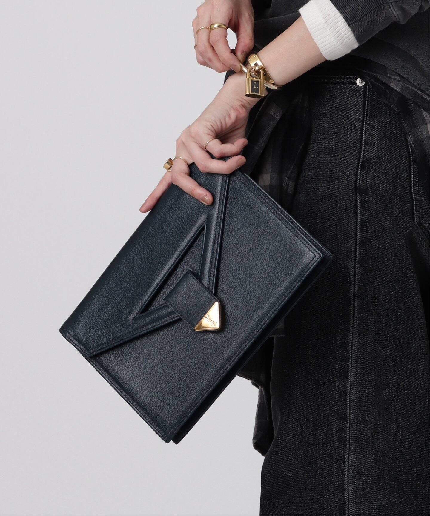 VINTAGE YSL/イヴ サンローラン】クラッチバッグ（クラッチバッグ  