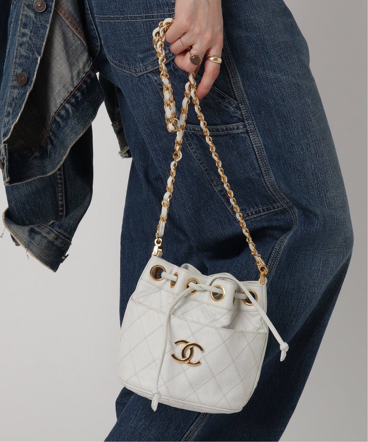 VINTAGE CHANEL/シャネル】パース チェーンショルダーバッグ 