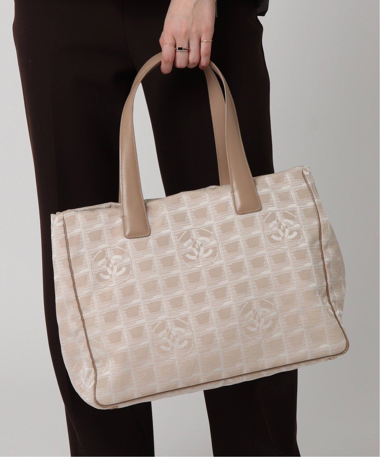 VINTAGE CHANEL/シャネル】New travel line トートバッグ（トート 