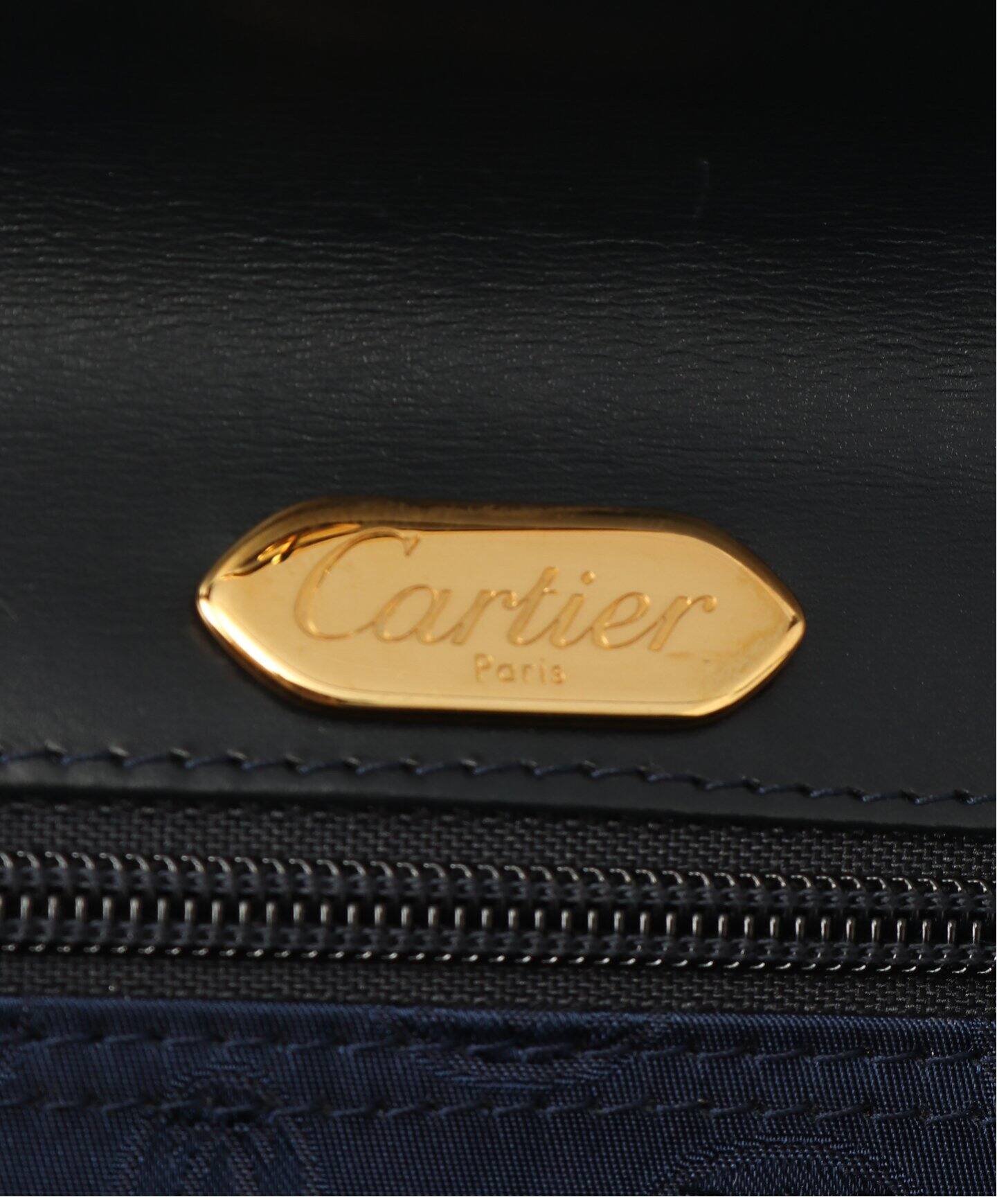 VINTAGE CARTIER/カルティエ】 サファイアライン・2wayバッグ 