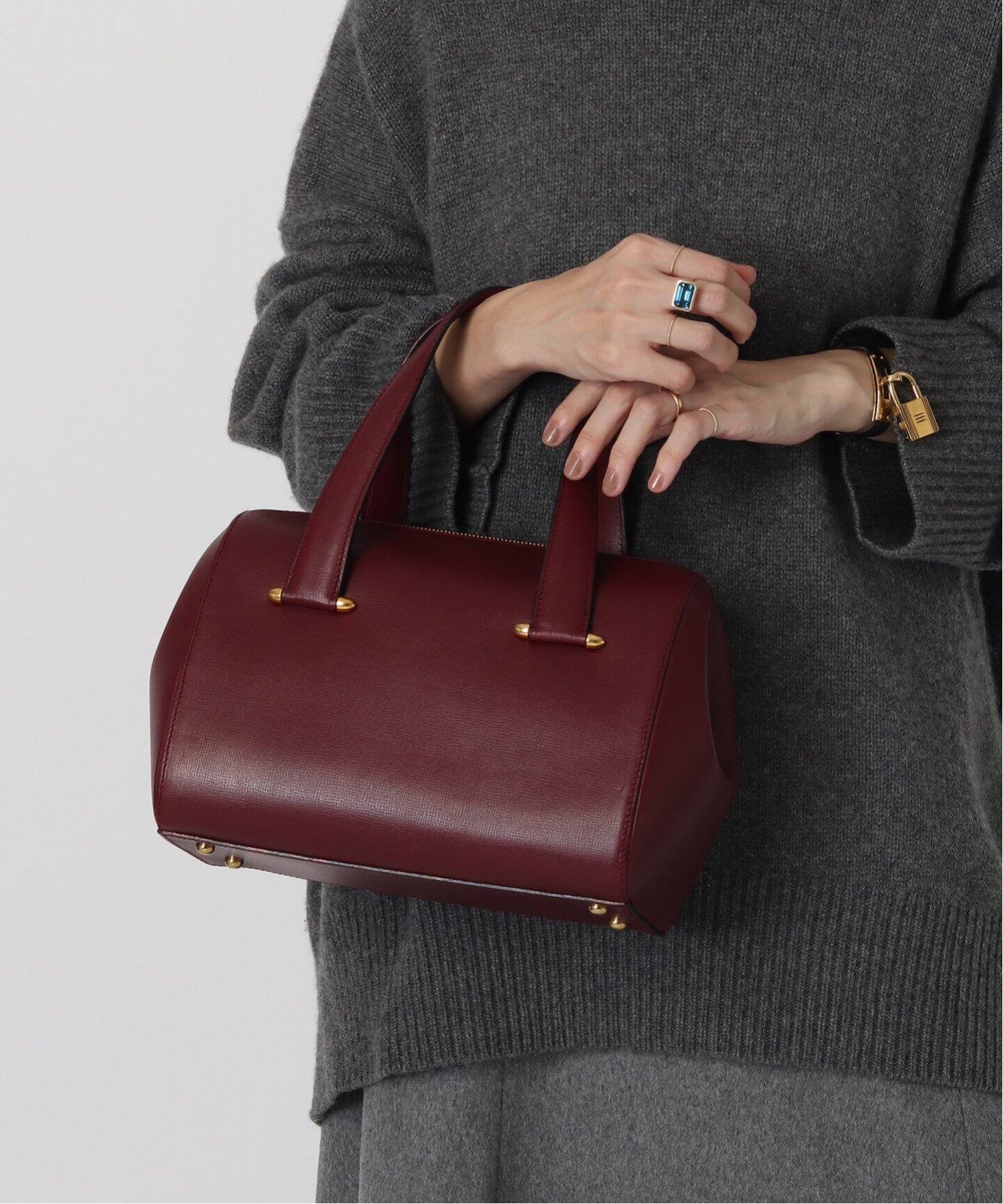 VINTAGE CARTIER/カルティエ】マストライン・ボストンバッグ（ボストン  